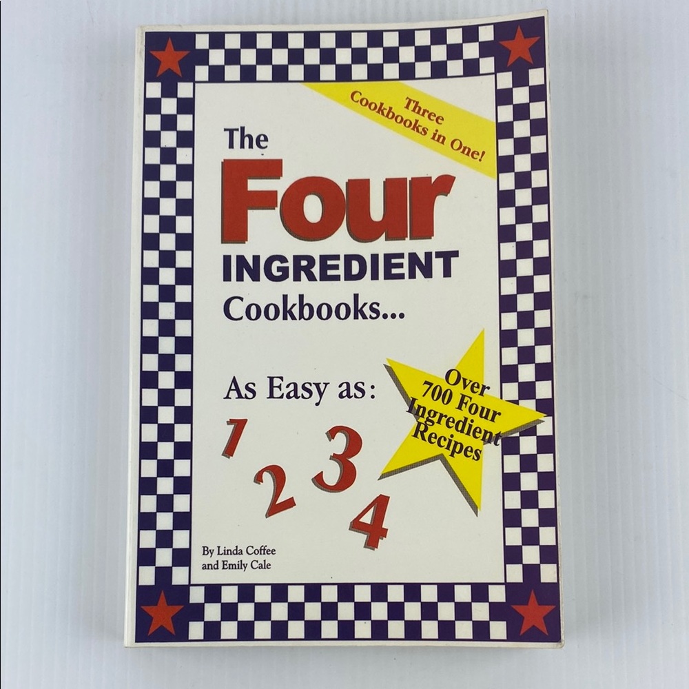 The Four Ingredient Cookbooks Softcover Recipes